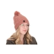 FOX - Čepice Ladies Knitted Bobble Hat