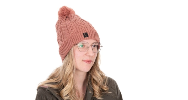 FOX - Čepice Ladies Knitted Bobble Hat
