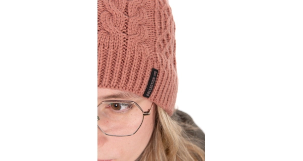 FOX - Čepice Ladies Knitted Bobble Hat