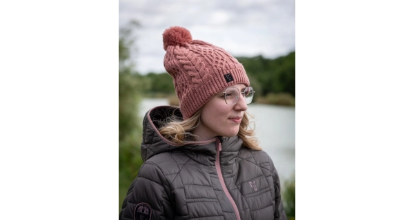 FOX - Čepice Ladies Knitted Bobble Hat