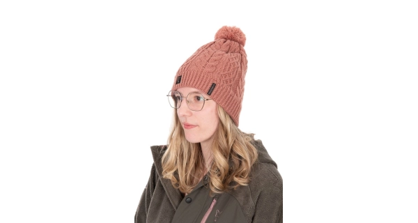 FOX - Čepice Ladies Knitted Bobble Hat