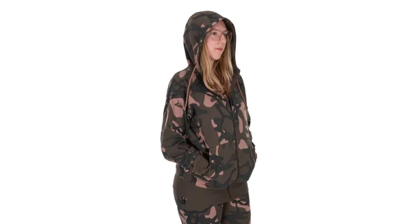 FOX - Dámská Mikina Womens Zipped Camo Hoodie vel. XL