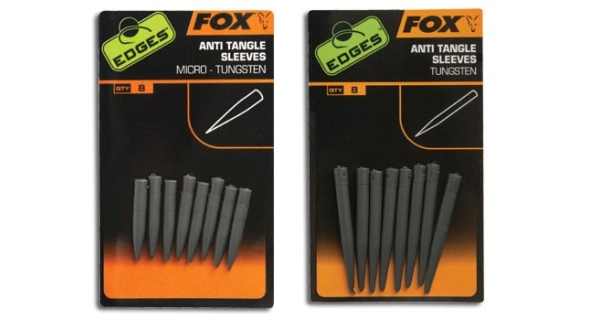 FOX - Edges převleky Tungsten Anti Tangle Sleeves 8 ks Micro