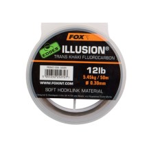 FOX - Fluorocarbon Edges Illusion Soft Trans Khaki 16 lb 0,35 mm 50 m