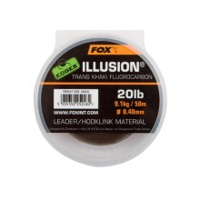 FOX - Fluorocarbon Illusion Trans Khaki 20 lb 9 kg 0,40 mm 50 m