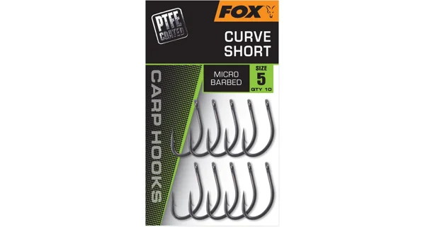 FOX - Háčky Curve Shank Short vel. 2 10 ks