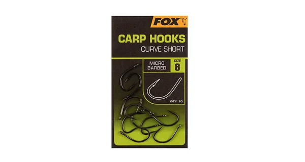 FOX - Háčky Curve Shank Short vel. 8 10 ks