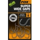 FOX - Háčky Edges Armapoint Super Wide Gape Outturned Eye vel. 4 10 ks