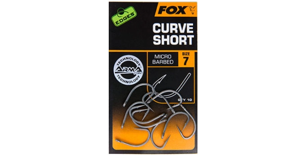 FOX - Háčky Edges Curve Short 10 ks vel. 4