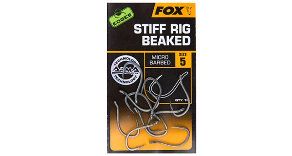 FOX - Háčky Edges Stiff Rig Beaked Hooks vel. 5 10 ks