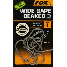 FOX - Háčky Edges Wide Gape Beaked X Hooks 10 ks vel. 4