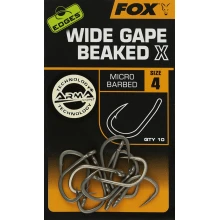 FOX - Háčky Edges Wide Gape Beaked X Hooks vel. 4 10 ks