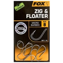 FOX - Háčky Edges Zig & Floater Hooks vel. 10 10 ks