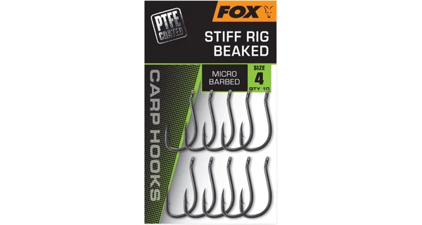 FOX - Háčky Stiff Rig Beaked vel. 5 10 ks
