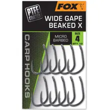 FOX - Háčky Wide Gape Beaked X vel. 4 10 ks