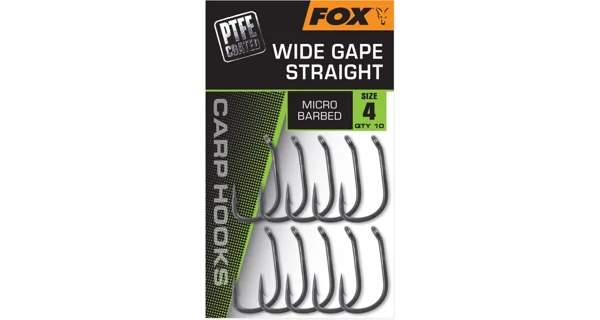 FOX - Háčky Wide Gape Straight vel. 6 10 ks