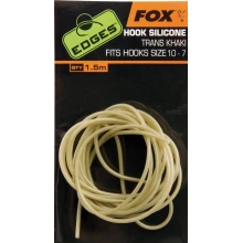 FOX - Hadička Edges Hook Silicone vel. 10-7 Trans Khaki 1,5 m