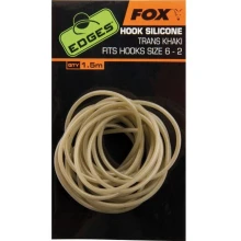 FOX - Hadička Edges Hook Silicone vel. 6-2 Trans Khaki 1,5 m