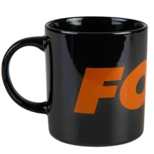 FOX - Hrnek Collection Ceramic Mug Black and Orange Logo 350 ml