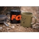 FOX - Hrnek Collection Ceramic Mug Black and Orange Logo 350 ml