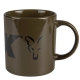 FOX - Hrnek Collection Ceramic Mug Green and Black Logo 350 ml