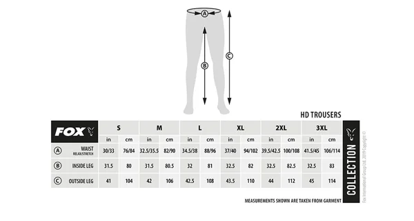 FOX - Kalhoty Collection HD Green Trouser XXXL