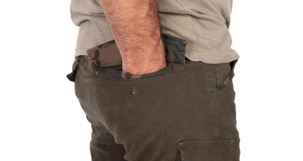 FOX - Kalhoty Khaki HD Combat Trousers vel. M