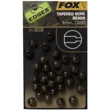 FOX - Korálky Edges Camo Tapered Bore Bead 6 mm 30 ks