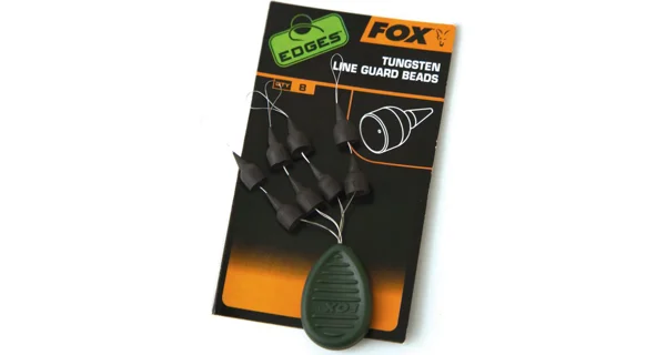 FOX - Korálky Edges Tungsten Line Guard Beads 8 ks