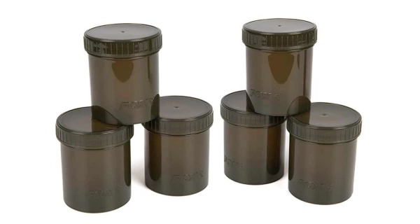 FOX - Krabička na nástrahy Edges Hookbait Pots Full 6 ks