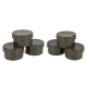 FOX - Krabička na nástrahy Edges Hookbait Pots Half 6 ks
