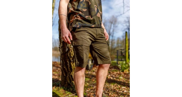 FOX - Kraťasy LW Khaki Combat Shorts vel. L