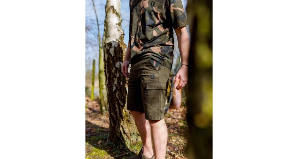 FOX - Kraťasy LW Khaki Combat Shorts vel. M