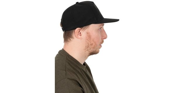 FOX - Kšiltovka Black/Camo Flat Peak Snapback Hat
