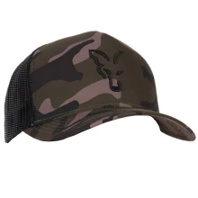 FOX - Kšiltovka Black Camo Trucker Cap