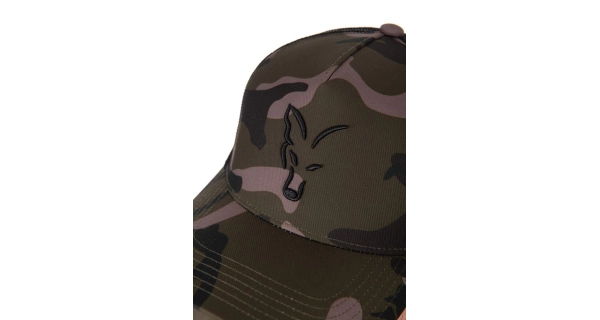 FOX - Kšiltovka Black Camo Trucker Cap