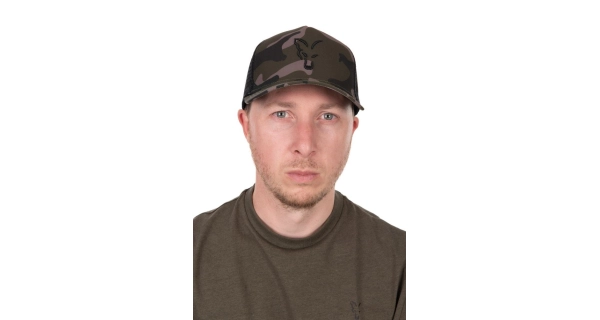 FOX - Kšiltovka Black Camo Trucker Cap