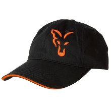 FOX - Kšiltovka black / orange baseball cap