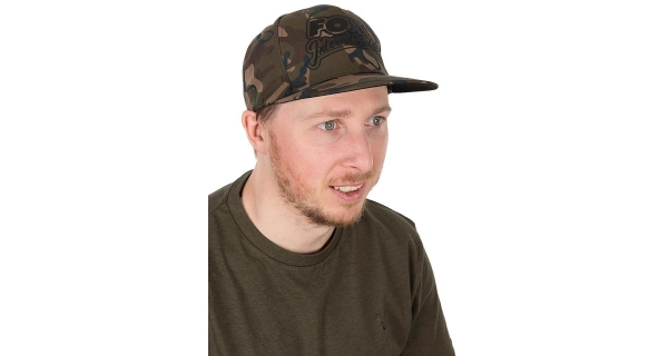 FOX - Kšiltovka Camo Flat Peak Snapback Hat