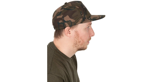 FOX - Kšiltovka Camo Flat Peak Snapback Hat