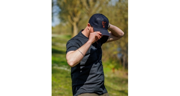 FOX - Kšiltovka Collection Baseball Cap Black & Orange