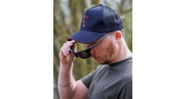 FOX - Kšiltovka Collection Trucker Cap Black Orange