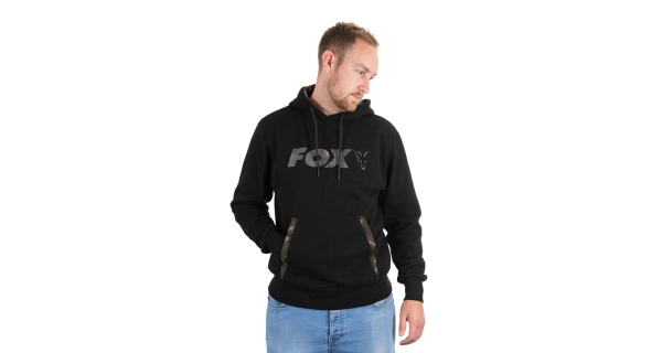 FOX - Mikina Black Camo Hoody vel. S