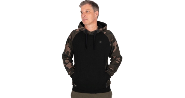 FOX - Mikina Black Camo Pullover Premium 310 Hoodie vel. 3XL