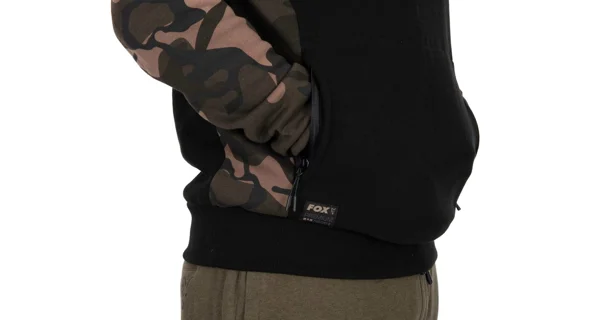 FOX - Mikina Black Camo Pullover Premium 310 Hoodie vel. XL