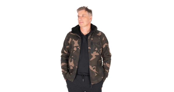 FOX - Mikina Camo Full Zip Prem Sherpa 310 Hoodie vel. 2XL