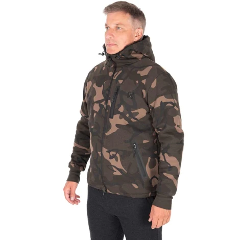 FOX - Mikina Camo Full Zip Prem Sherpa 310 Hoodie vel. M