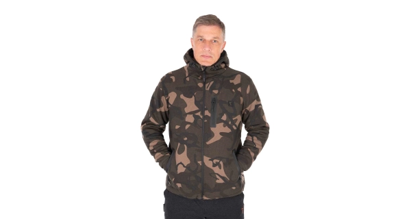 FOX - Mikina Camo Full Zip Prem Sherpa 310 Hoodie vel. S
