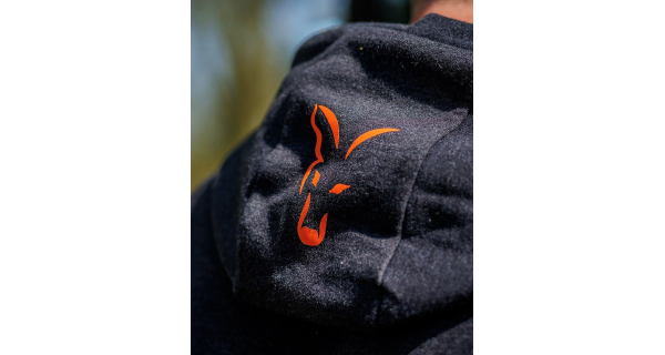 FOX - Mikina Collection LW Hoody Black & Orange vel. 2XL