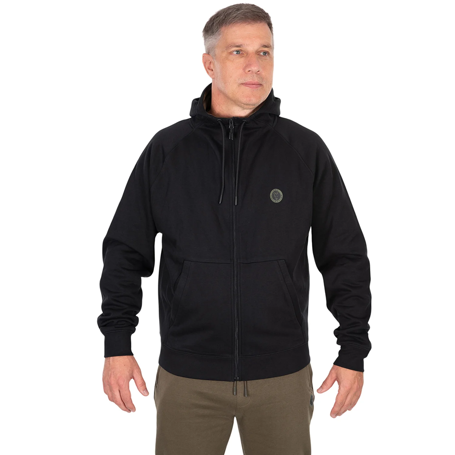 FOX FOX - Mikina Collection Zipped Hoody Black vel. L
